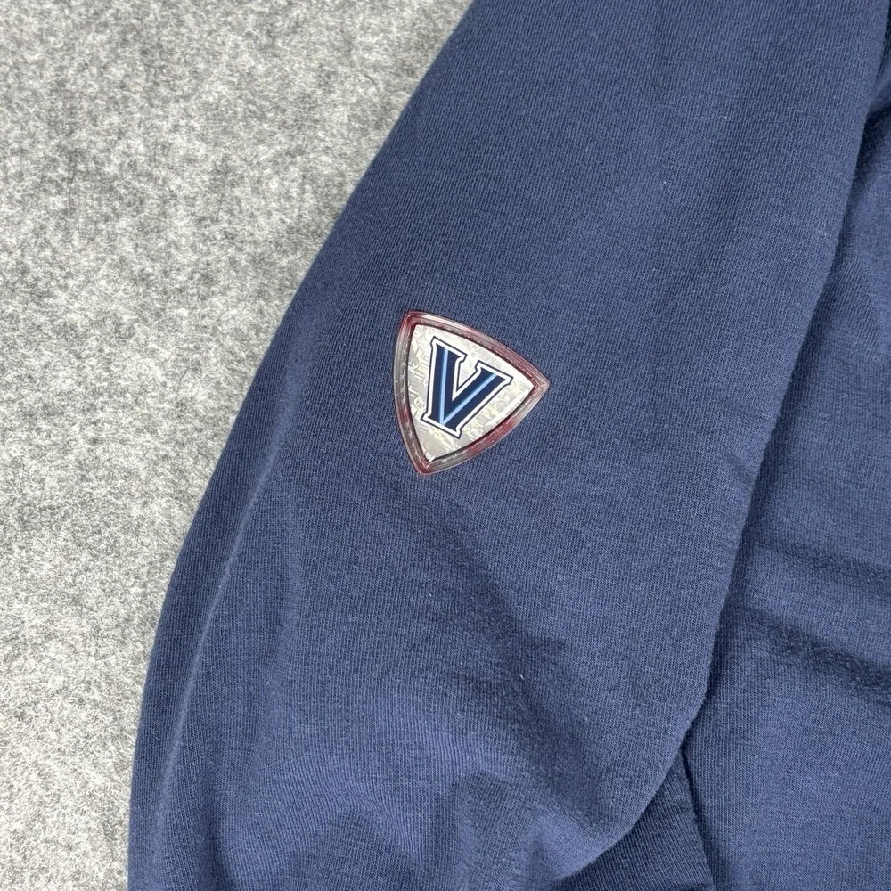 Villanova Wildcats Hoodie Womens Xs Blue NCAA Basketball Nike Dri Fit Full Zip - Picture 7 of 9